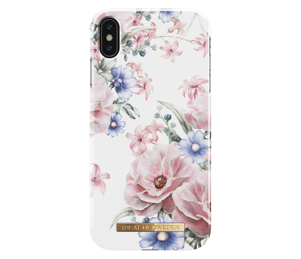 Etui Fashion Case do iPhone XS Max kwiatowe - 1390702 - zdjęcie